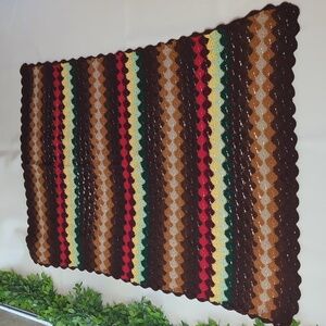 Handmade crochet blanket